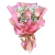 Buquê Coreano Suspiro de Amor Rosado