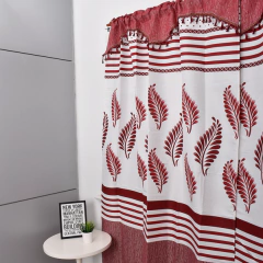 Cortina de Ambiente Rústicas 2 paneles de 150x230 (aprox) - tienda online
