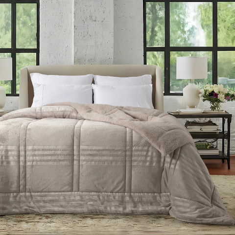 Edredon c/corderito Alcoyana Copenague 2 1/2 - Queen