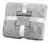 Frazada Flannel La Bastilla King Size Suaves y Abrigadas - tienda online