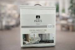Cortina de Ambiente de Lino con Presilla Escondida 140 x 220 cm - 2 Paños - Mero Home