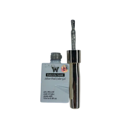 Imagem do Esmalte em Gel Silver Foil Color Gel (15ml) - (un) - Estrela Gold