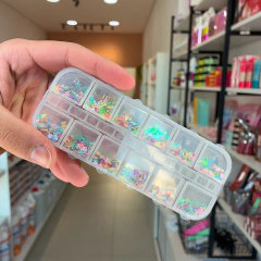 Estojo Decorações Unhas - Lojinha do Esmalte