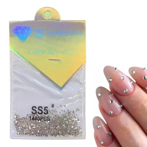 Strass Cristal SS5 Decoração de Unhas (1440un) - Sabrina Sato