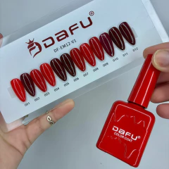 Esmalte em Gel Vermelhos Escorrido (10ml) - Dafu - comprar online