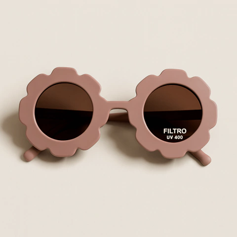 Anteojos FLOR rosa viejo - comprar online