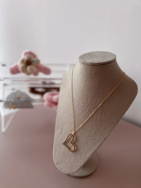 Colar Love Folheado - comprar online