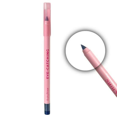 Lápis de Olho Preto Linha Rosa Ruby Rose