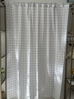 Cortina de baño cube - comprar online