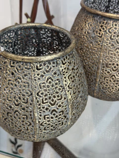 Fanal metalico gold chico en internet