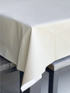 Mantel impermeable liso beige