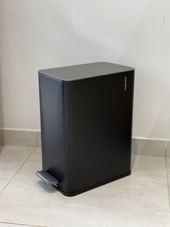 Cesto de residuos negro mate 10 litros - tienda online