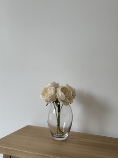 Floreros de vidrio huso - tienda online