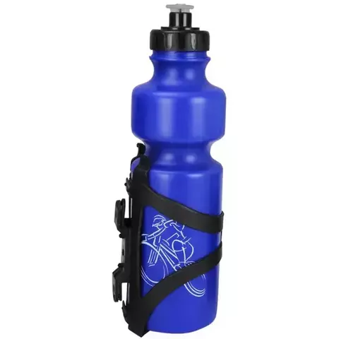 Garrafas Caramanhola 750ml + Suporte Para Garrafa Bicicleta Mountain Bike