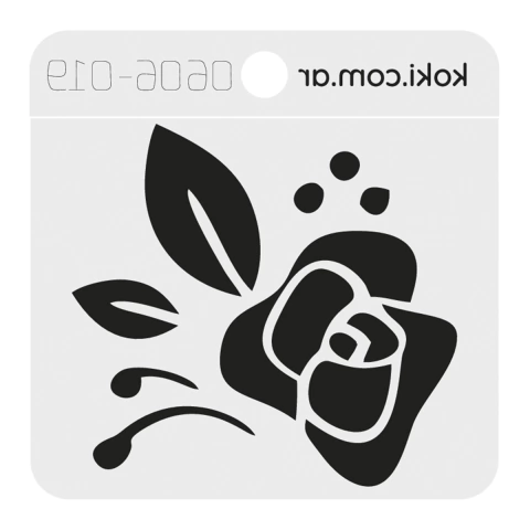 019 | Sello 6x6 - Rosa (5 unidades)