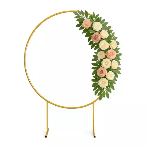 Panel Estructura Hierro Circular 2,40m x 1,8m Candy Bar - comprar online