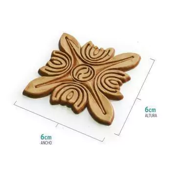 Aplique Decorativo 010 - 6x6cm