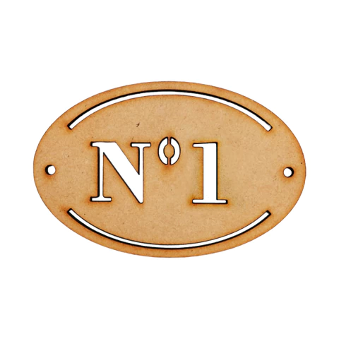 Placas Numérica Decorativas (10 unidades) - Modelo a Elección! - comprar online