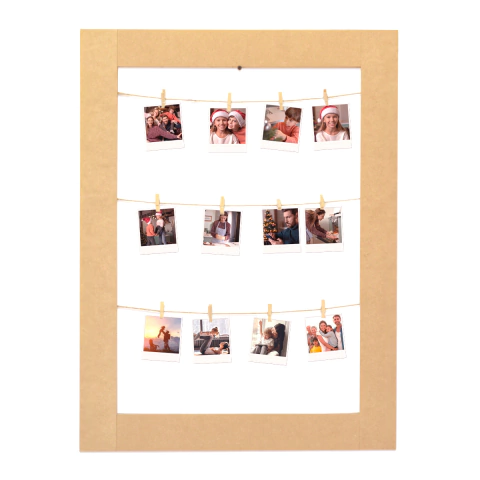 Marco para Fotos con Broches 80x60