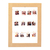 Marco para fotos con broches - 80x60