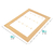 Marco para fotos con broches - 80x60 - comprar online