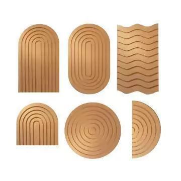 Pack x6 - Bandejas con Relieve