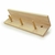 Perchero de madera 3 ganchos 32x9cm