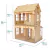 Casa De Muñecas con 30 Muebles + Pintura y Accesorios de Regalo! - comprar online