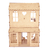 Casa De Muñecas con 30 Muebles + Pintura y Accesorios de Regalo! - comprar online