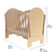 Cuna Funcional Encastrable 70x63 en 9mm