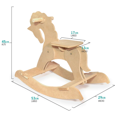 Caballo Mecedor Infantil