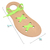 Zapatilla Didáctica Infantil Super Económica! Incluye cordones - comprar online