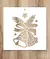 Stencil Campanas de Navidad 20x20cm