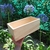Cajon alto de madera 30x12cm