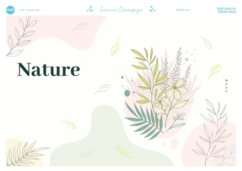 Lámina Decoupage 084 - Textura (5 unidades)