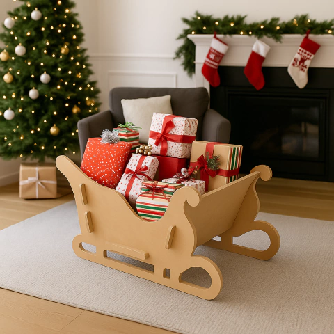 Trineo Navideño Gigante para regalos! - comprar online