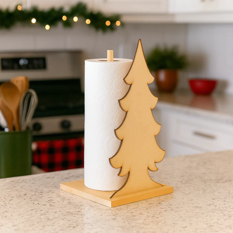 Porta Rollo de Papel Navideño - comprar online