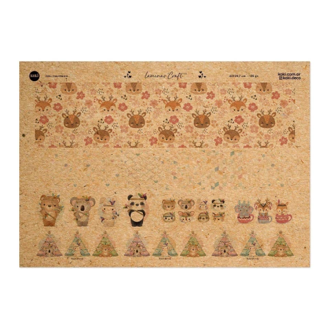 Lámina Craft 010 - Deco Infantil (5 unidades)