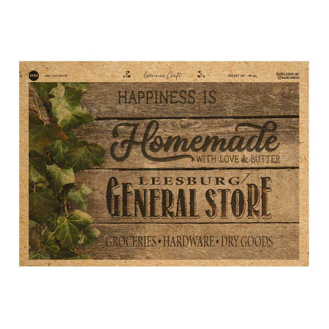 Lámina Craft 075 - Homemade (5 unidades)