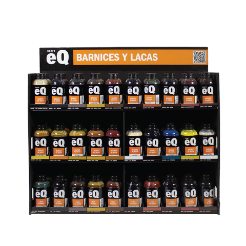 Exhibidor de Barniz y Lacas