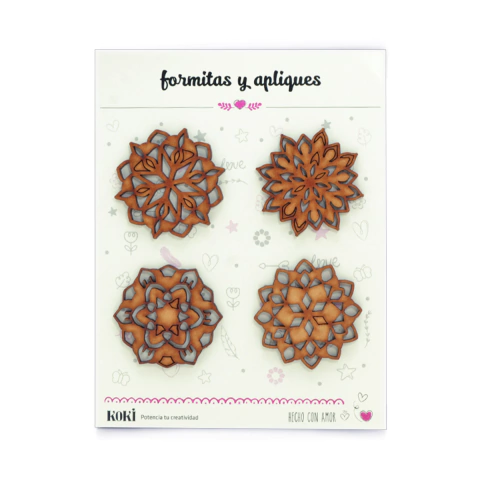 Formitas Decorativas 009 - Mandala (5 unidades)