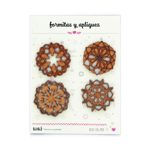 Formitas Decorativas 010 - Mandala (5 unidades)