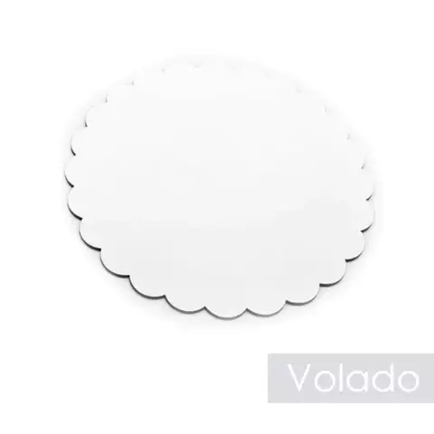 Base Volado x 10 unidades FibroPlus Blanco 3mm - Medidas a Eleccion!