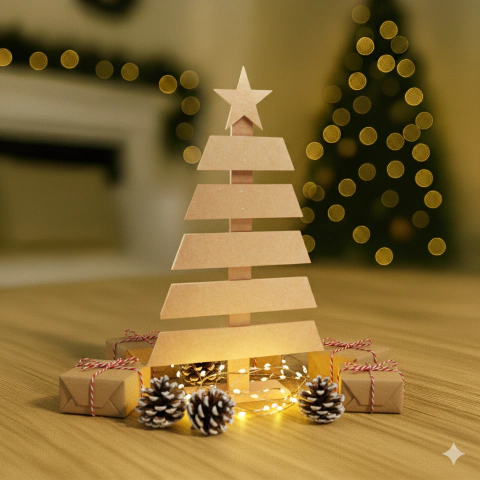 Arbol Navidad 60cm Pallet - comprar online