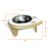 Comedero o Bebedero de Perro Gato Huellas 20x18cm en Melamina - comprar online