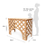 Mesa Calada Candy Bar Desarmable 100x80cm en internet