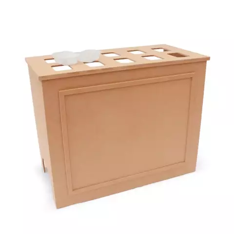 Mesa Golosinera Snack Bar Candy Desarmable 100x80cm - comprar online