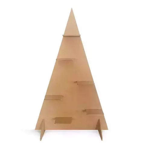 Arbol Decorativo Panel Navidad con Estantes para Candy Bar 120x75cm - comprar online