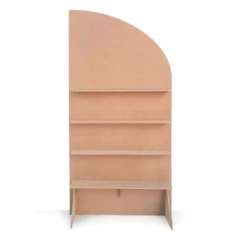 Paneles Para Fondo de Candy Bar Semicirculo con Estante 175x90cm - comprar online