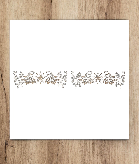 05 | Stencil 15x60 - Guarda de Pájaros (5 unidades)